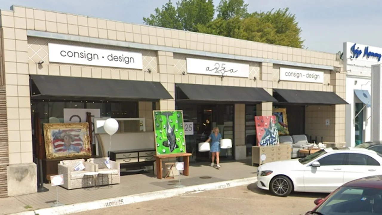 Consignment store in Dallas, Texas: Area 25 consignment Dallas