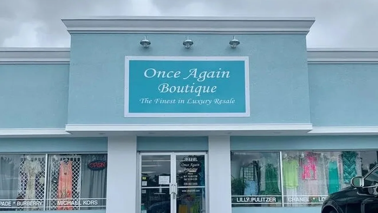 Consignment store in Fort Myers, Florida: Once Again Boutique