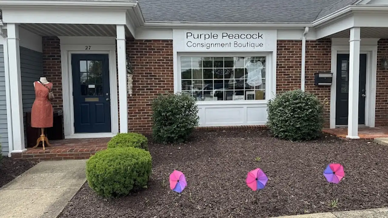 Consignment store in Poland, Ohio: Purple Peacock
