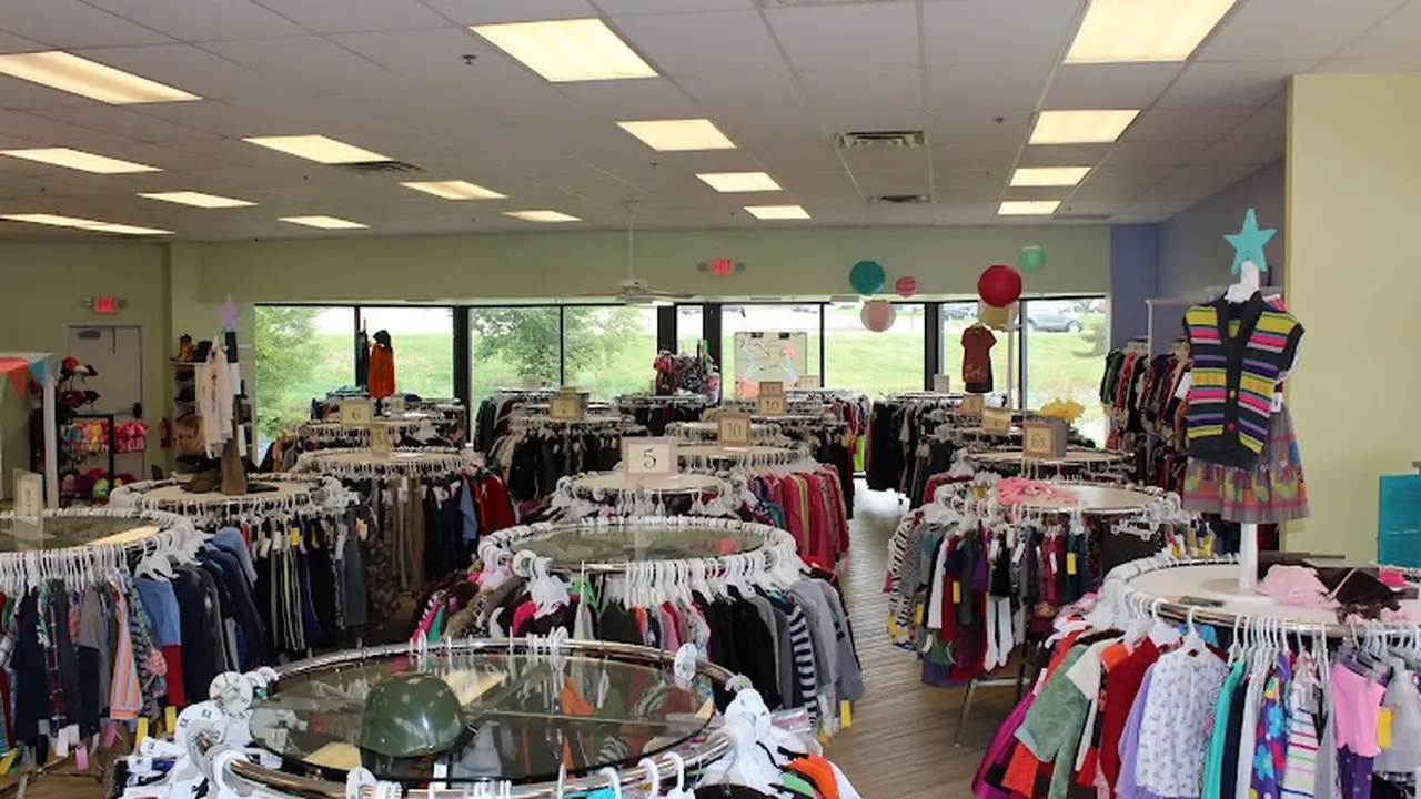 Consignment store in Portage, Michigan: Second Childhood