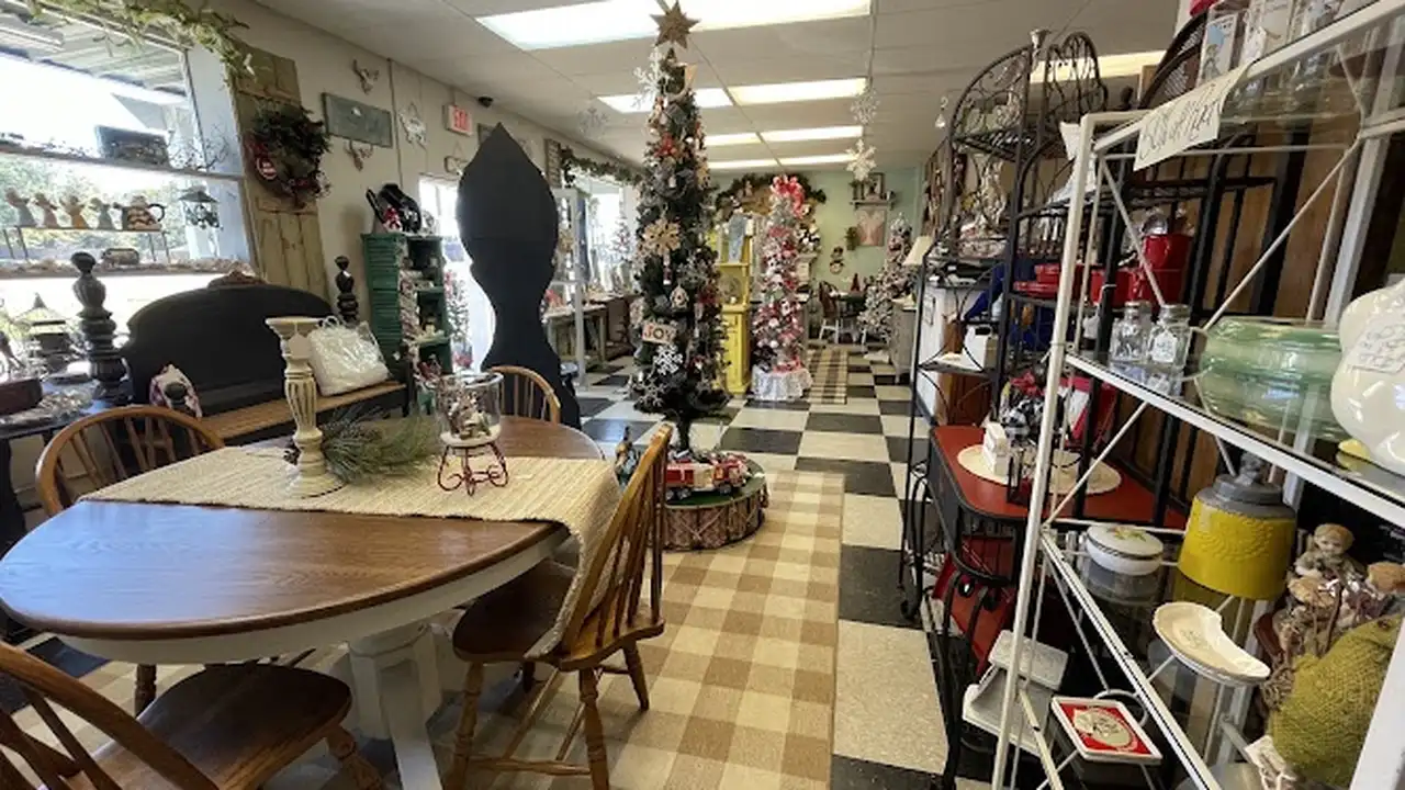 Consignment store in Satsuma, Alabama: Shiny Hen