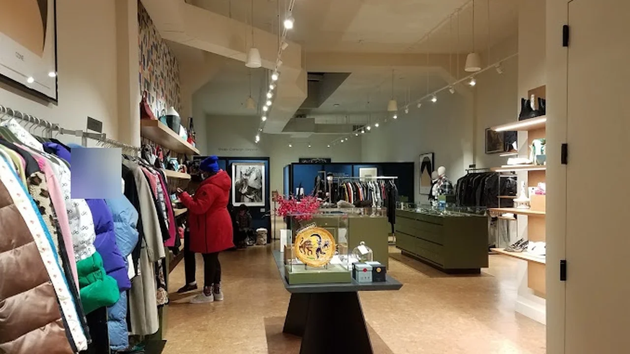 Consignment store in Brooklyn, New York: The RealReal