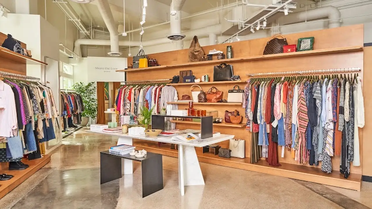 Consignment store in Newport Beach, California: The RealReal