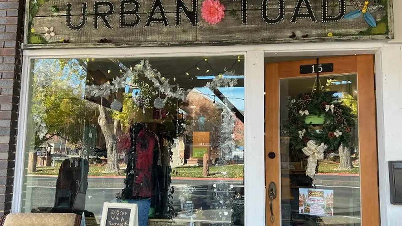 Consignment store in Kanab, Utah: Urban Toad